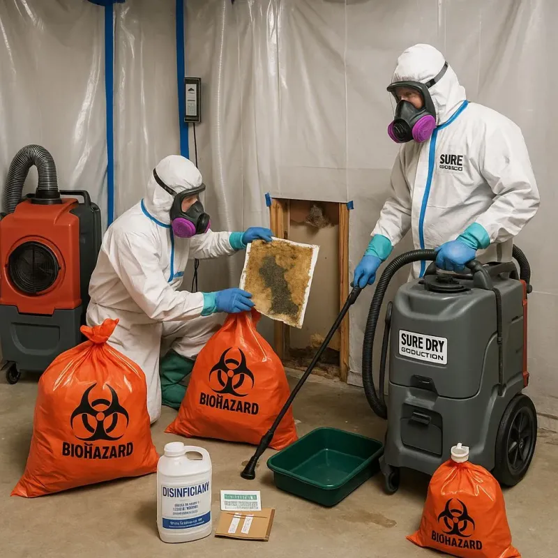 Contaminated Water Handling Protocols process in Fairdale, PA