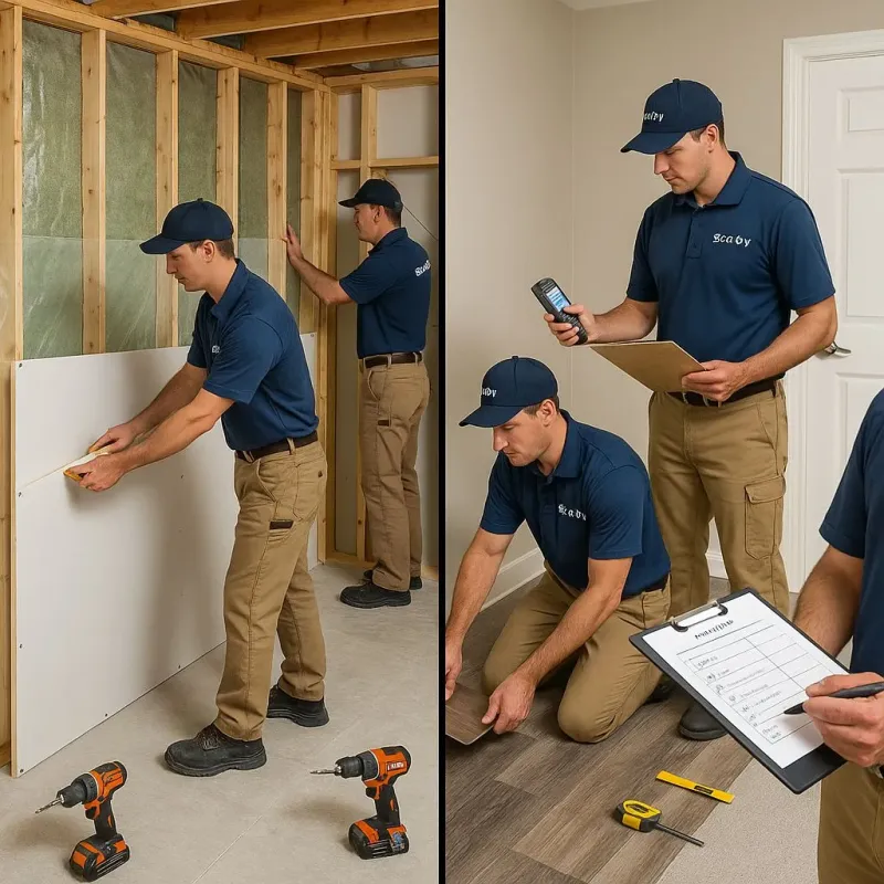 Repairs and Reconstruction process in Fairdale, PA