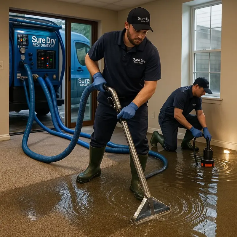 Water Extraction and Removal process in Fairdale, PA